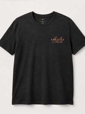 Fabletics Country Club Black T-Shirt – Size L